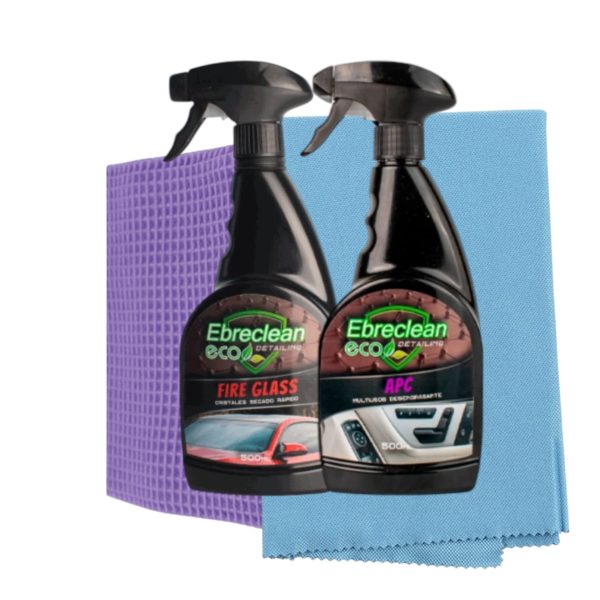 PACK LIMPIEZA PROFESIONAL CRISTALES