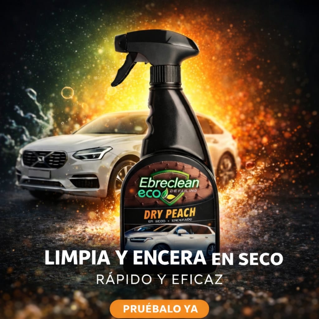 limpieza en seco coche sin agua